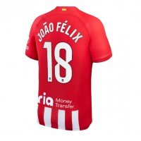 Atletico Madrid Joao Felix #18 Fotballklær Hjemmedrakt 2023-24 Kortermet